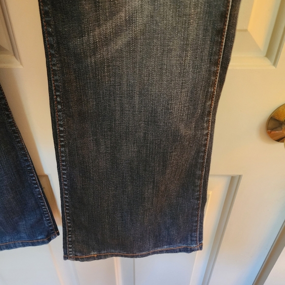 Elizabeth & James Textile Jimi Flare Low Rise Jeans Size 29 Y2k 70s - Picture 10 of 11